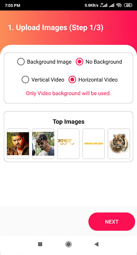 Birthday Video Banner Maker Screen 3