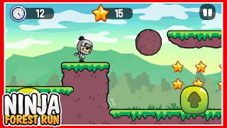 Ninja Forest Run Adventures - Screenshot 2