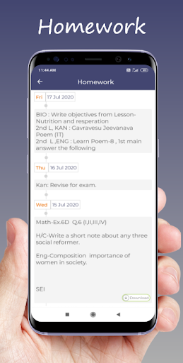 Android application inSEIght screenshort