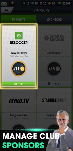 BeSoccer Game major soccer league manager 2021