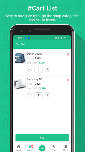 MRetailShop Screen 3