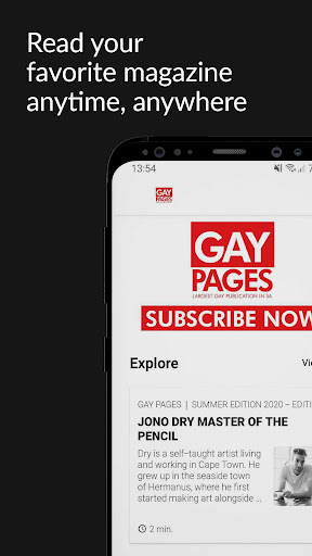 Gay Pages Screen 2
