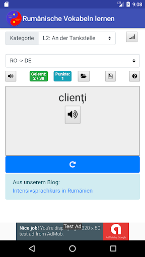 Rumänisch lernen | Vokabeln Wö Screen 2