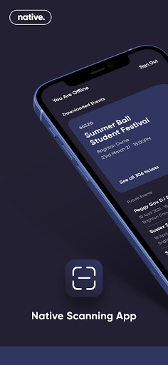 Android application Native Scanning App screenshort