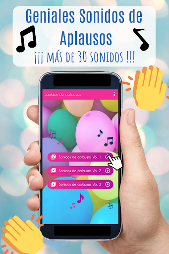 Android application Sonidos de Aplausos. Manos. screenshort