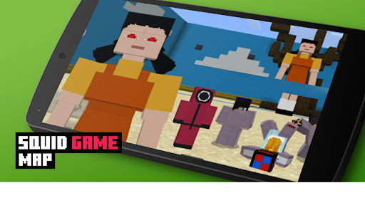 map skins Squid game for mcpe