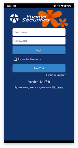 Android application YuantaRadars screenshort