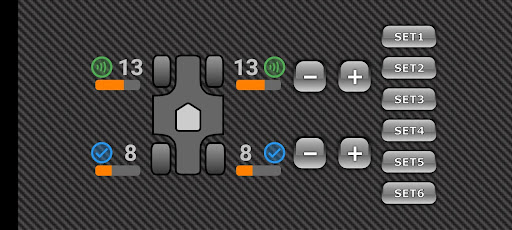 Suspension Control System Screen 3