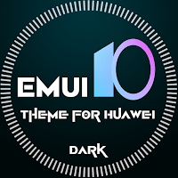 Dark Emui-10 Theme for Huawei