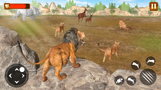 African Lion - Wild Lion Games apkpoly screenshots 14
