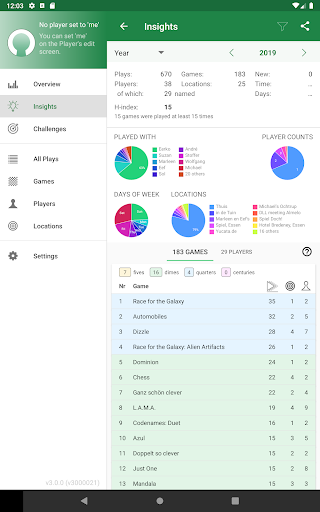 Board Game Stats – Play tracking, collection management and score