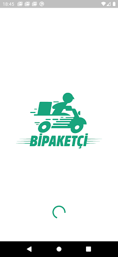 Android application BiPaketçi screenshort
