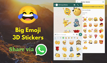 3d Emoji Stickers For Whatsapp Smiley Stickers Apps On Google Play