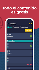 Imágen 2 Aprender coreano -Principiante android