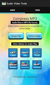 Audio Video Tools: Compressor Unknown