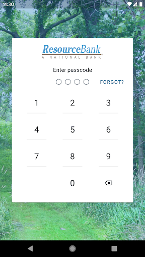 Android application MyResourceBank screenshort