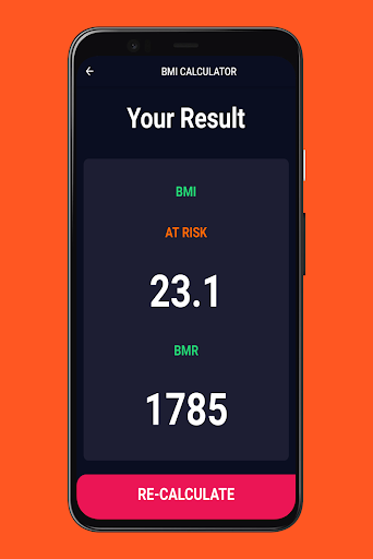 BMI BMR Calculator Screenshot 3 - AppWisp.com