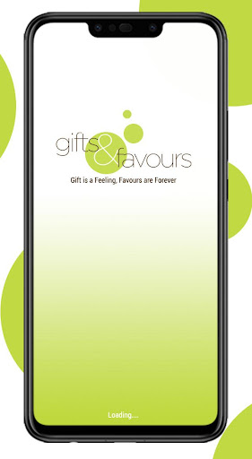 Android application Gifts and Favours screenshort
