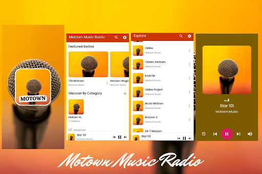 Android application Motown Music Radio App Songs screenshort