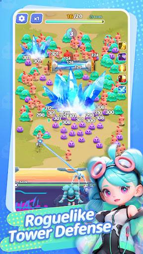 Android application Guardian Cutie: Idle Defense screenshort
