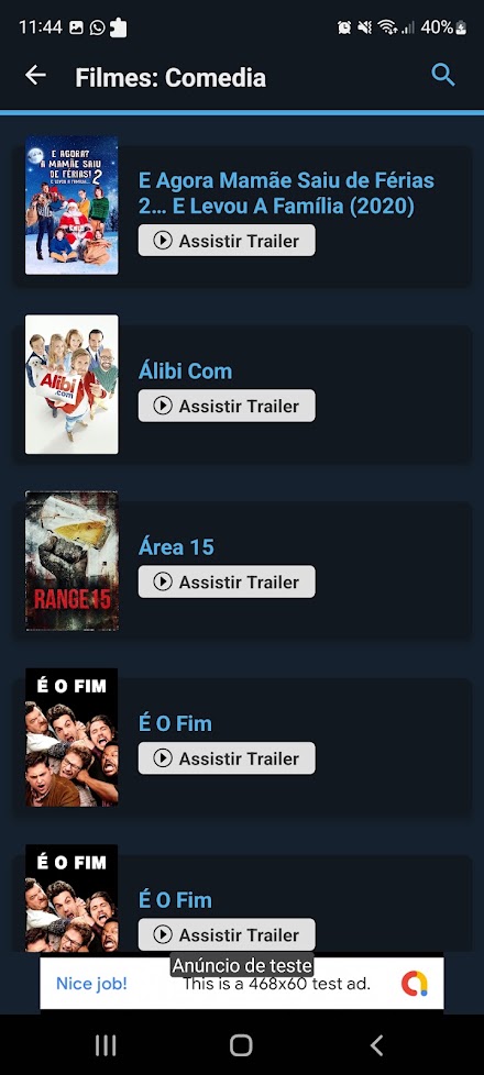 Reprodutor IPTV Plus Screen 3