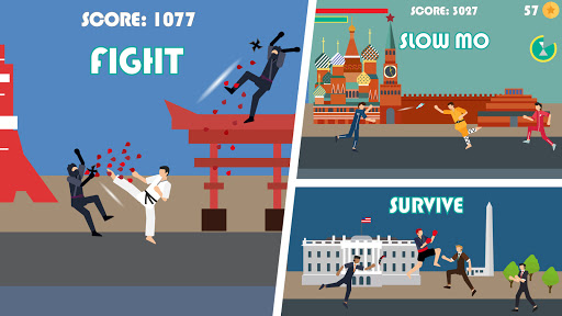 Android application Karate fight game: kai to king screenshort