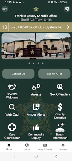 Android application Franklin County Sheriff (FL) screenshort