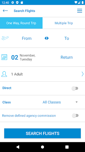 Vacanzo Agent Screen 3