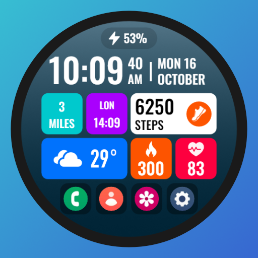 PRIME Home OS 3 Watch Face logo