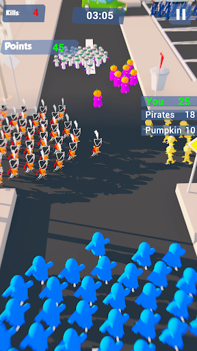 Monsters Crowd: Fun Run Games Screen 2