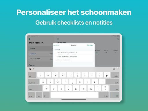 Huishouden & Opruim app