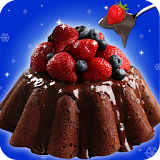 Black Forest Chocolate Cake Maker! Cooking Game icon