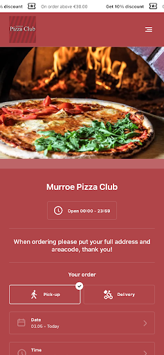 Murroe Pizza Club Screen 2