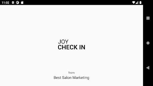 Android application Joy Check In screenshort