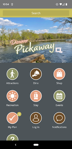 Android application Discover Pickaway screenshort