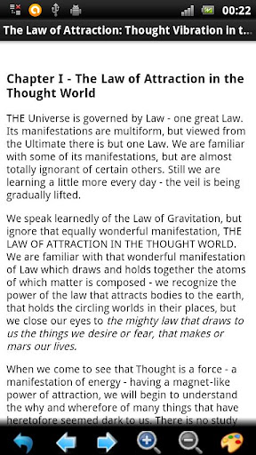 The Law of Attraction BOOK Screen 3