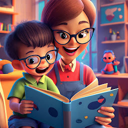 「子供の本を読むためのアプリ」のアイコン画像