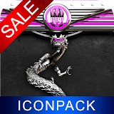 Pink Dragon HD Icon Pack icon