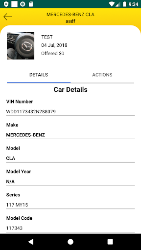 iAppraise - For Wholesalers Screen 3