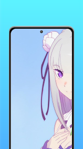Captura de Pantalla 1 Emilia Wallpaper HD android
