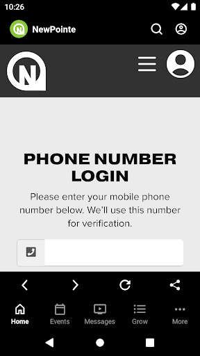 Android application NewPointe Community Church screenshort