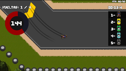 Android application Pixel Racing screenshort