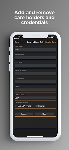 Anteprima dell'app