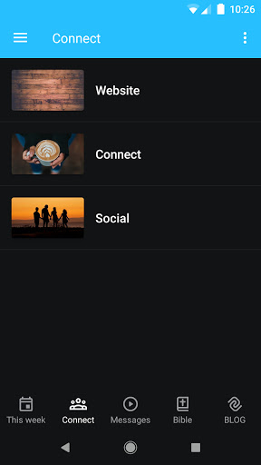 Central Christian Church App Screen 2