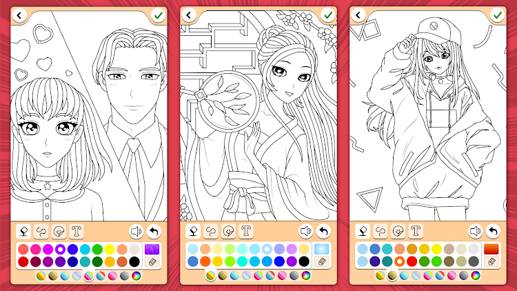 Manga Coloring Book - 18.4.0 - (Android)