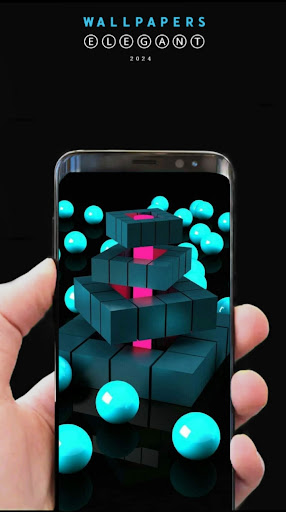 Android application خلفيات ايفون 3D screenshort