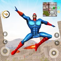 Spider iron Rope Man hero – Crime City Simulator