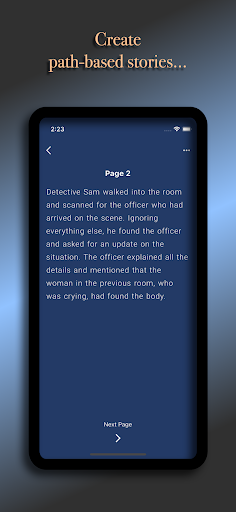 Android application Stories Designer screenshort