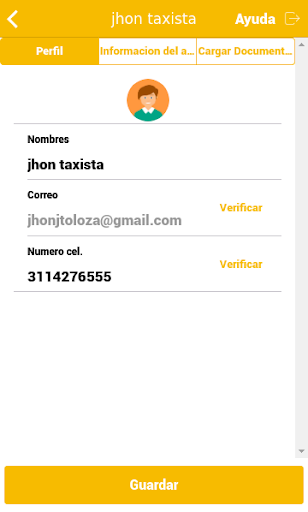 Android application PidCar Conductor screenshort