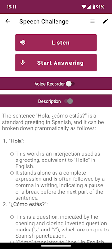 Speakraft Screen 3